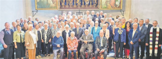 Knapp 80 Männer und Frauen feierten in der Stadtkirche ihre Jubelkonfirmation